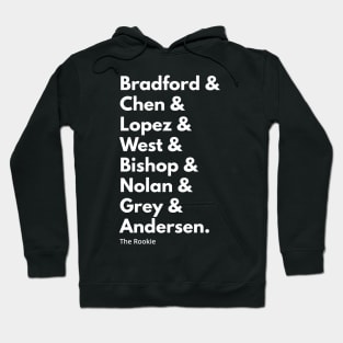 The Rookie Squad Goals T-Shirt Season 1 (White Text) Hoodie